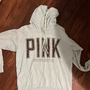 Pink hoodie